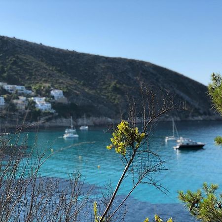 Primera Linea de Playa Moraira Bagian luar foto