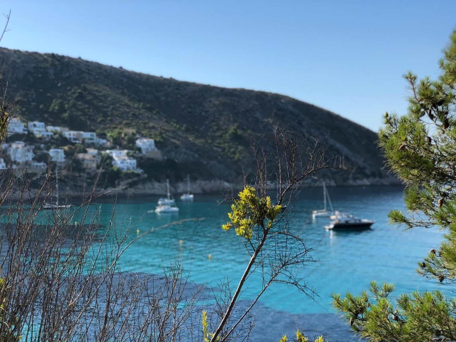 Primera Linea de Playa Moraira Bagian luar foto