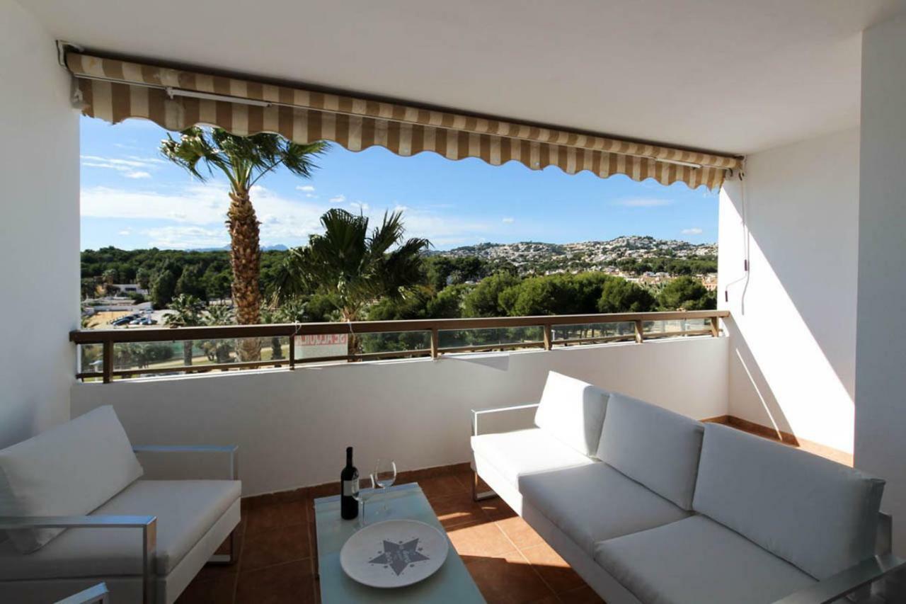 Primera Linea de Playa Moraira Bagian luar foto